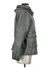 Zara Basic Solid Green Raincoat Size S - photo 4