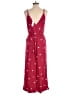 Ann Taylor LOFT 100% Viscose Hearts Red Jumpsuit Size S - photo 2