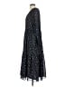 Madewell 100% Polyester Paisley Black Casual Dress Size S - photo 5