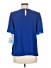 CeCe Blue Short Sleeve Blouse Size M - photo 2