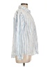 Assorted Brands Stripes Blue Long Sleeve Button-Down Shirt Size L (estimated) - photo 4