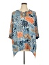Catherines Blue 3/4 Sleeve T-Shirt Size 2X (petite) - photo 1