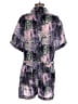 Le Superbe 100% Polyester Paisley Purple Romper Size 4 - photo 2