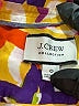 J.Crew Collection Floral Purple Long Sleeve Blouse Size 0 - photo 7