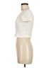 Shein Ivory Short Sleeve Turtleneck Size 6 - photo 5