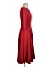 Boden Color Block Red Burgundy Casual Dress Size 8R - photo 4