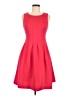 Calvin Klein Solid Red Cocktail Dress Size 6 - photo 1