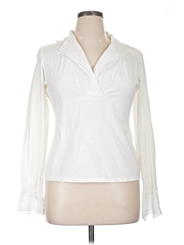 Anne Fontaine Long Sleeve Blouse (view 1)