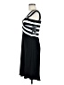 Scarlett Nite Stripes Black Cocktail Dress Size 8 - photo 5