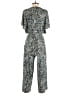 Calvin Klein Animal Print Teal Jumpsuit Size 4 - photo 2