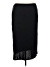 Apostrophe Solid Black Formal Skirt Size XL - photo 1