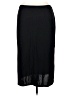 Apostrophe Solid Black Formal Skirt Size XL - photo 2