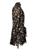 Cinq à Sept 100% Polyester Paisley Black Cocktail Dress Size 10 - photo 4