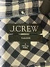 J.Crew Checkered-gingham Ivory Long Sleeve Button-Down Shirt Size 6 - photo 7