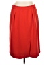 J.Crew 100% Polyester Solid Red Formal Skirt Size 10 - photo 1