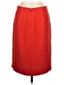 J.Crew 100% Polyester Solid Red Formal Skirt Size 10 - photo 2