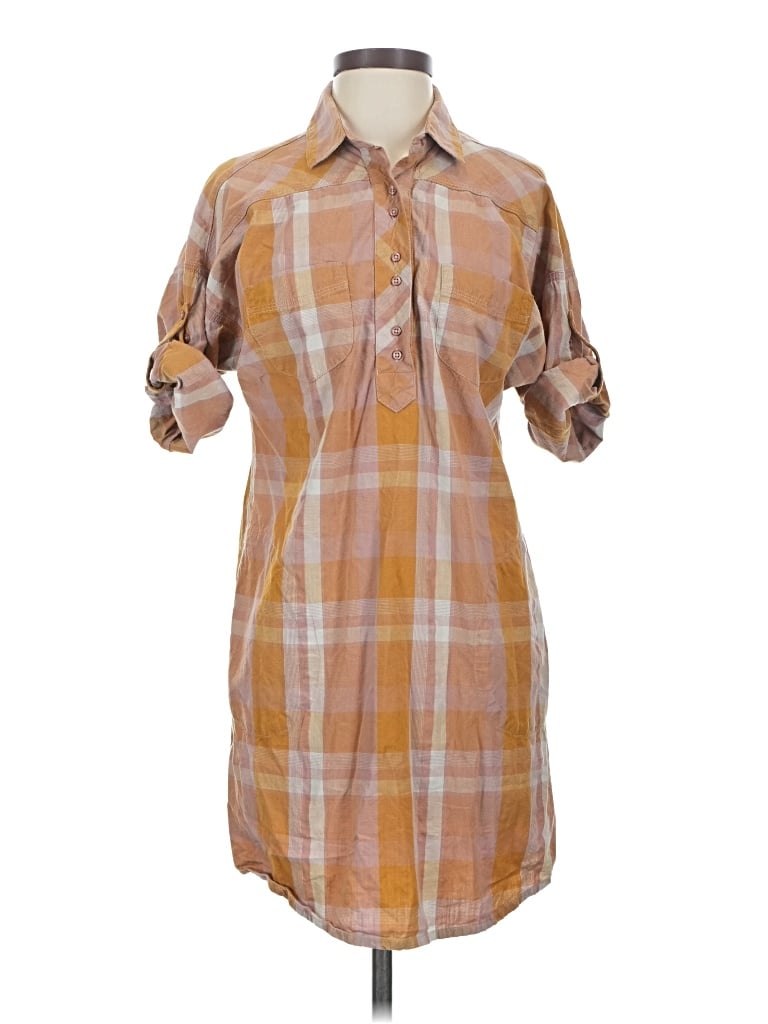 Pre-owned Prana Casual Dress In Tan