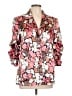 Cinq à Sept 100% Polyester Floral Pink Jacket Size 12 - photo 1
