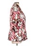 Cinq à Sept 100% Polyester Floral Pink Jacket Size 12 - photo 4
