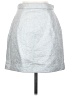 AVA Metallic Silver Formal Skirt Size 36 waist - photo 2