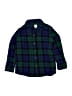 Gap Kids 100% Cotton Plaid Blue Long Sleeve Button-Down Shirt Size 6 - 7 - photo 1