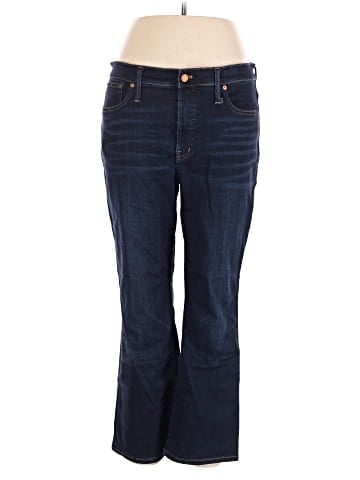 Madewell Cali Demi-Boot Jeans in Larkspur Wash: TENCEL&trade; Denim (view 1)