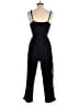 Express 100% Polyester Tweed Black Jumpsuit Size S - photo 2