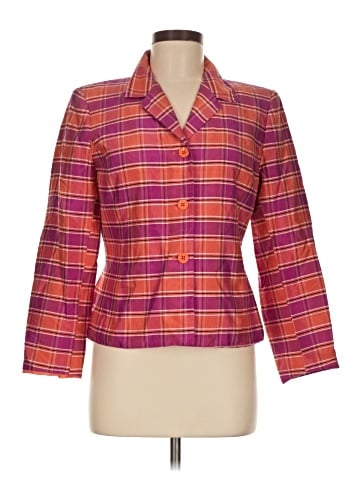 Kasper A.S.L. Silk Blazer (view 1)