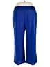 Shein Curve 100% Polyester Blue Casual Pants Size 2X - photo 2