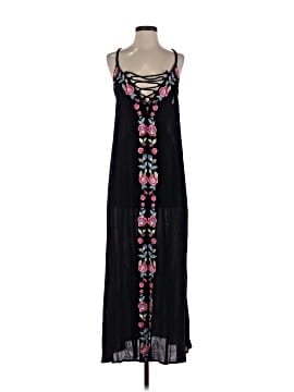 slim fit dress slacks Floral Lace Halter Neck Dark Red Mermaids Dress 2 main image 1