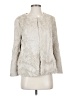 Chelsea28 100% Polyester Ivory Faux Fur Jacket Size S - photo 1