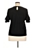 INC International Concepts Black Short Sleeve Top Size XL (petite) - photo 2