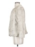 Chelsea28 100% Polyester Ivory Faux Fur Jacket Size S - photo 5