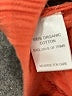 Garnet Hill 100% Cotton Solid Orange Shorts Size XL - photo 4