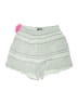 Torrid 100% Polyester Tweed Gray Shorts Size 1X Plus (1) - photo 1