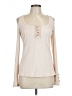 Unbranded Ivory Long Sleeve Top Size L - photo 1