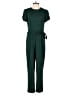 Calvin Klein Solid Green Jumpsuit Size 2 - photo 1