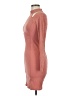 Guess Solid Pink Orange Cocktail Dress Size M - photo 5