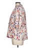 AVARA 100% Cotton Floral Silver 3/4 Sleeve Blouse Size L - photo 5