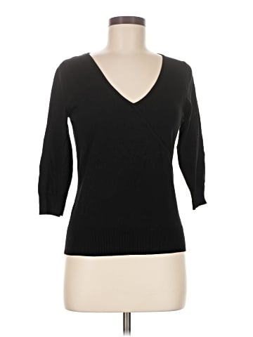 August Silk Pullover Sweater (view 1)
