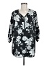 Cathy Daniels Black 3/4 Sleeve Blouse Size M - photo 1