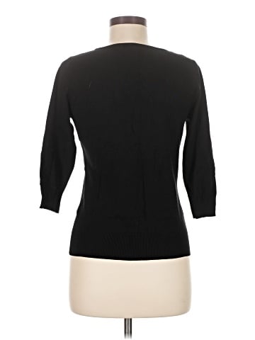 August Silk Pullover Sweater (view 2)