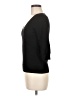 August Silk Black Pullover Sweater Size M - photo 5