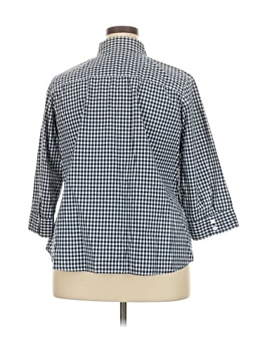Karen Scott 3/4 Sleeve Button-Down Shirt (view 2)