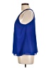 Papaya 100% Polyester Blue Sleeveless Blouse Size L - photo 5