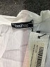 Boohoo Solid Ivory Long Sleeve Blouse Size M - photo 3