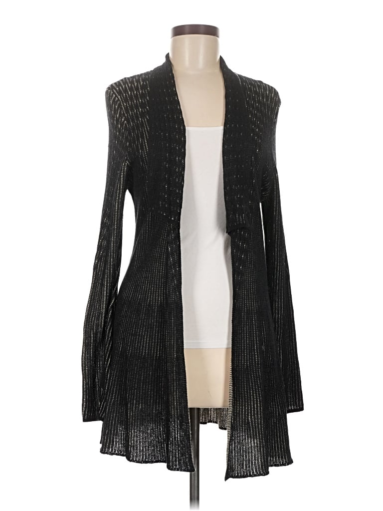 Pre-owned Nic + Zoe Cardigan Sweater In Black