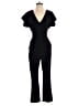 Express Solid Black Jumpsuit Size M - photo 1