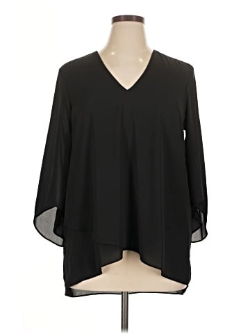 Karen Kane 3/4 Sleeve Blouse (view 1)