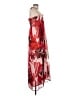 H&M 100% Polyester Red Cocktail Dress Size 6 - photo 4